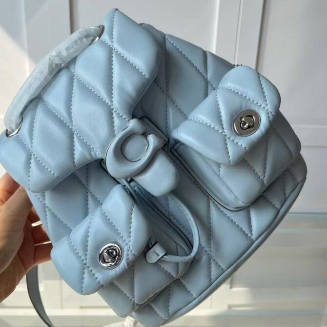 COACH Tabby Backpacks Blue