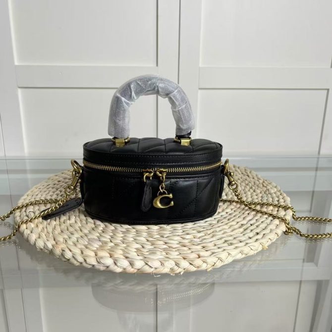 COACH Bucket Makeup bag Black