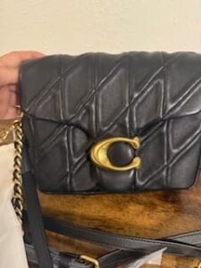 COACH Tabby Shoulder Bags Black 20/26 photo review