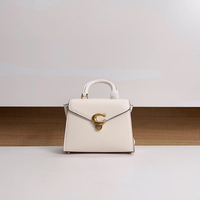 COACH Sammy Top Handle White