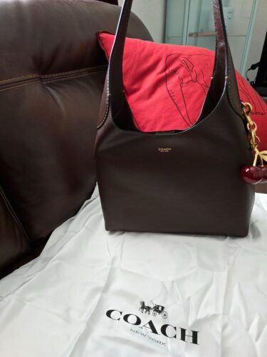 Coach Brooklyn Shoulder Bag 28 Dark brown photo review