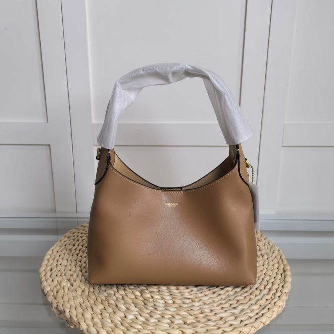 Coach Brooklyn Shoulder Bag 23 Light brown