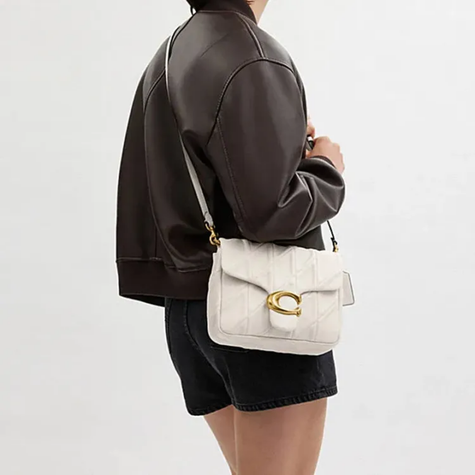 COACH Tabby Shoulder Bags White 20/26