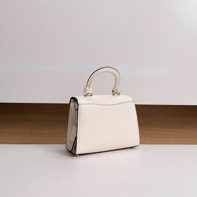 COACH Sammy Top Handle White