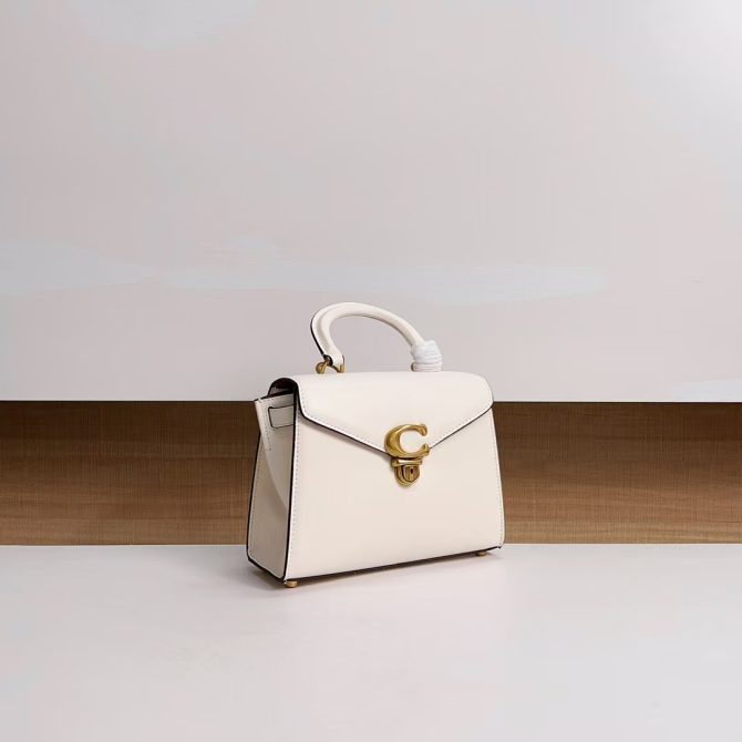 COACH Sammy Top Handle White