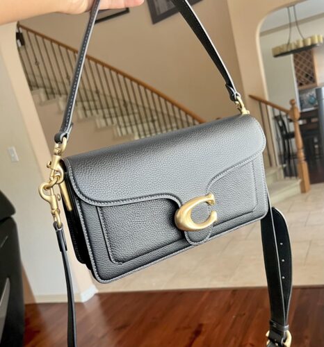 COACH Tabby Shoulder Bags Black photo review