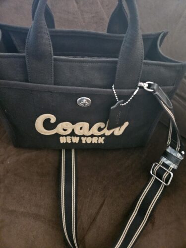 COACH Women's Cargo Tote Black photo review