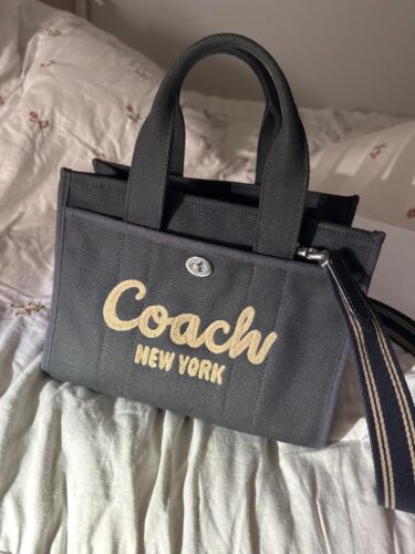 COACH Women's Cargo Tote Black photo review