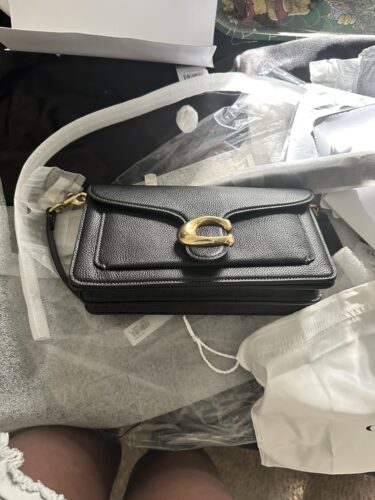 COACH Tabby Shoulder Bags Black photo review