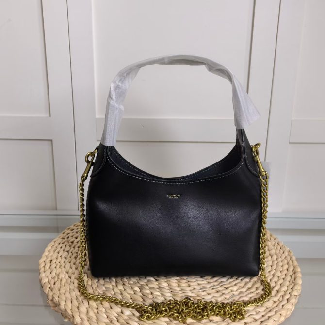 Coach Brooklyn Shoulder Bag 23 Black