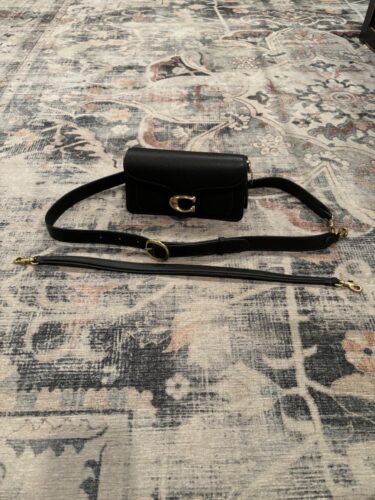 COACH Tabby Shoulder Bags Black photo review