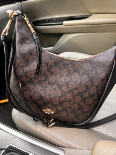 Coach Unisex Jules Hobo Borwn photo review