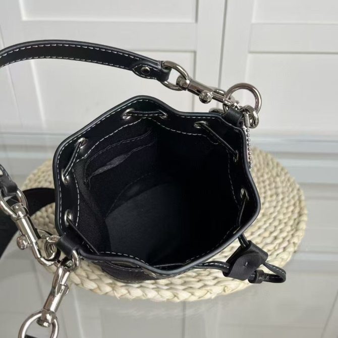 COACH Bucket Crossbody Bags Black