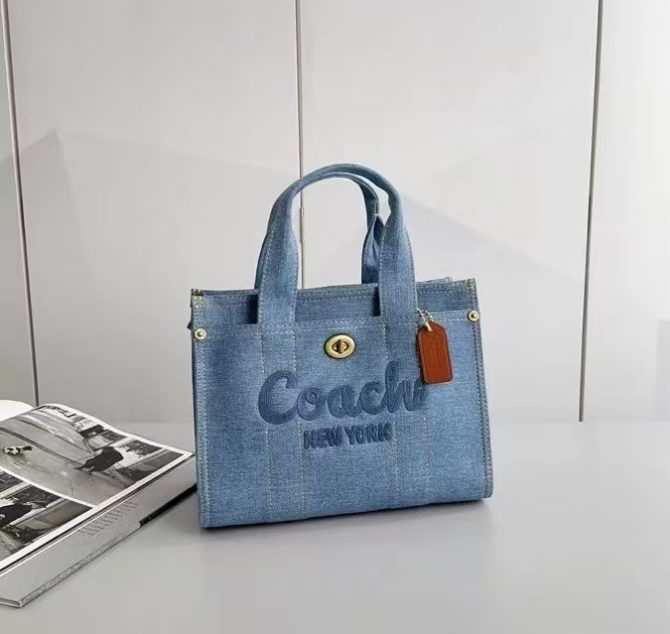 COACH Women's Cargo Tote Blue