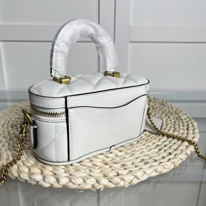 COACH Bucket Makeup bag White