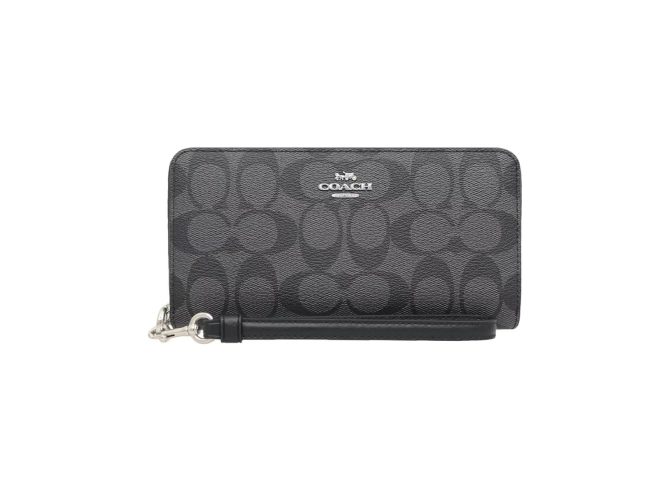 COACH Women's Long Wallet Black