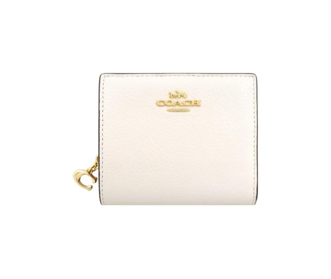 COACH Women's folding wallet White