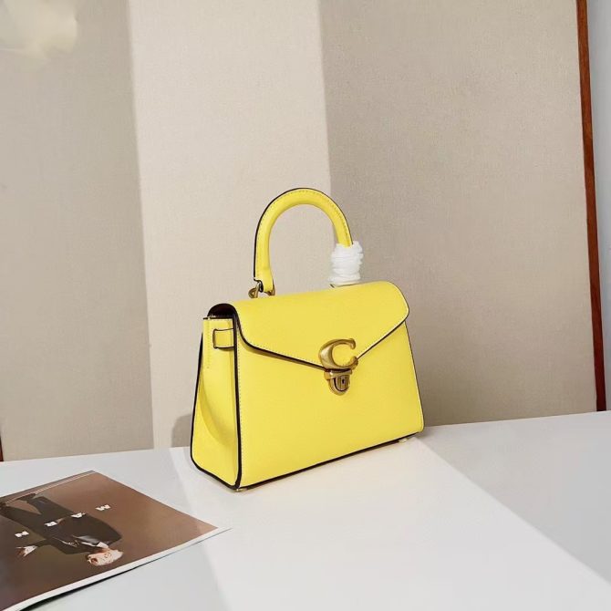 COACH Sammy Top Handle Yellow