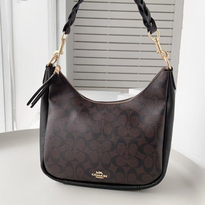 Coach Unisex Jules Hobo Borwn