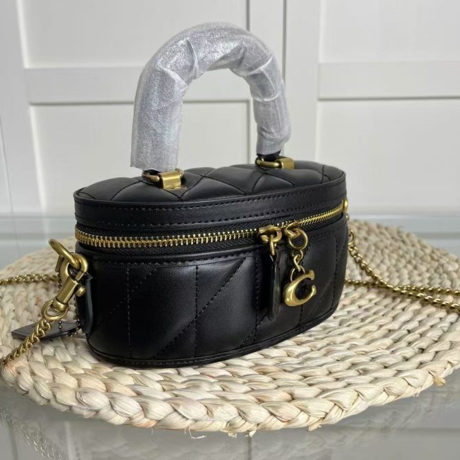 COACH Bucket Makeup bag Black