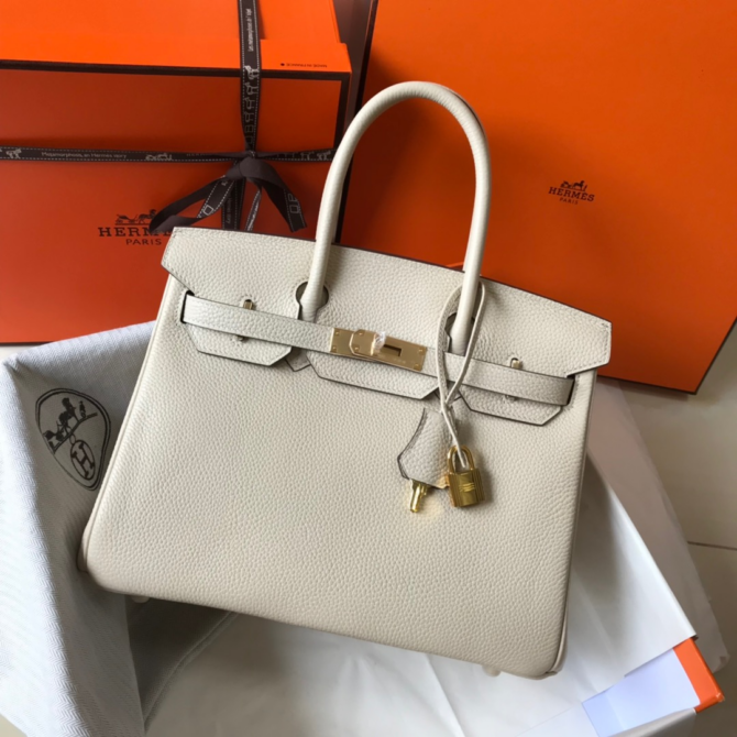 birkin 30 Golden buckle