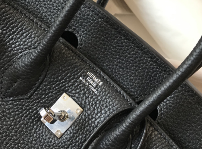 birkin 30 Silver buckle