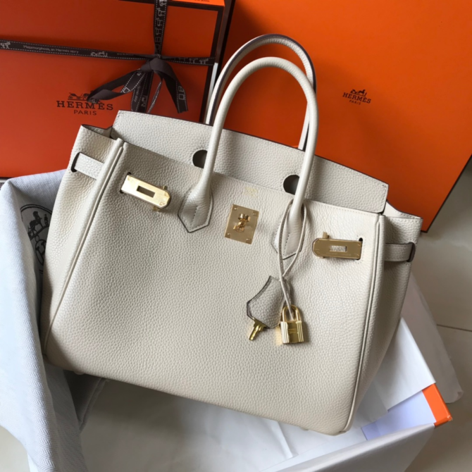 birkin 30 Golden buckle