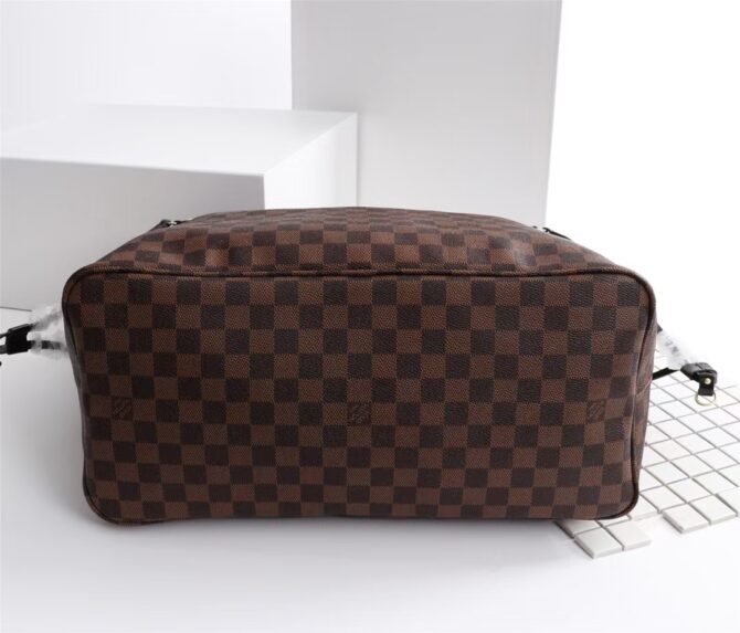 Neverfull Bandoulière Inside Out GM Plaid pattern