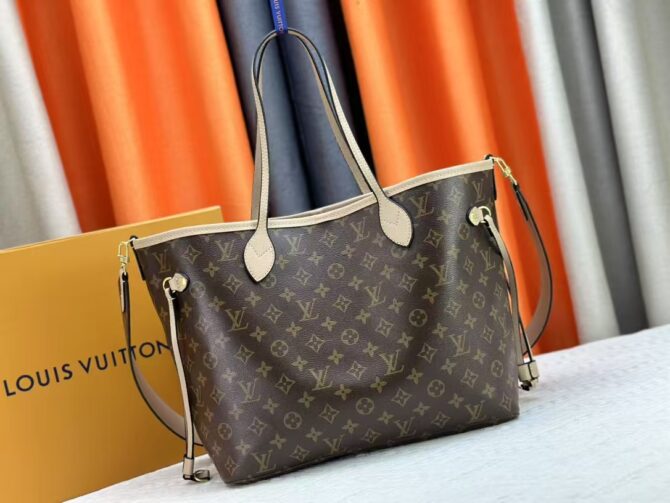 Neverfull 31 Bandoulière Inside Out GM Beige