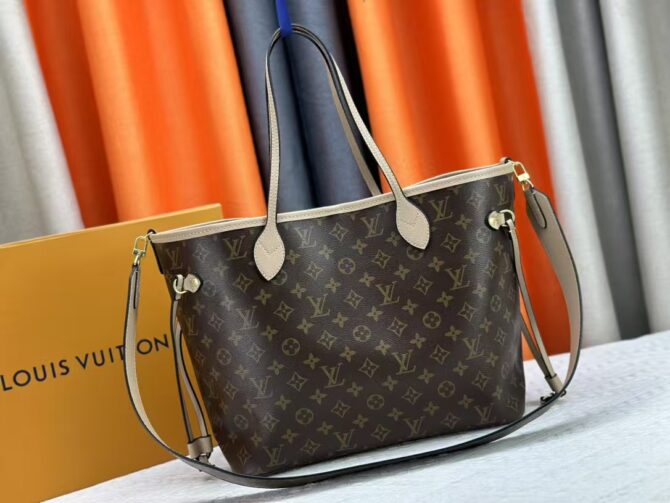 Neverfull 31 Bandoulière Inside Out GM Beige